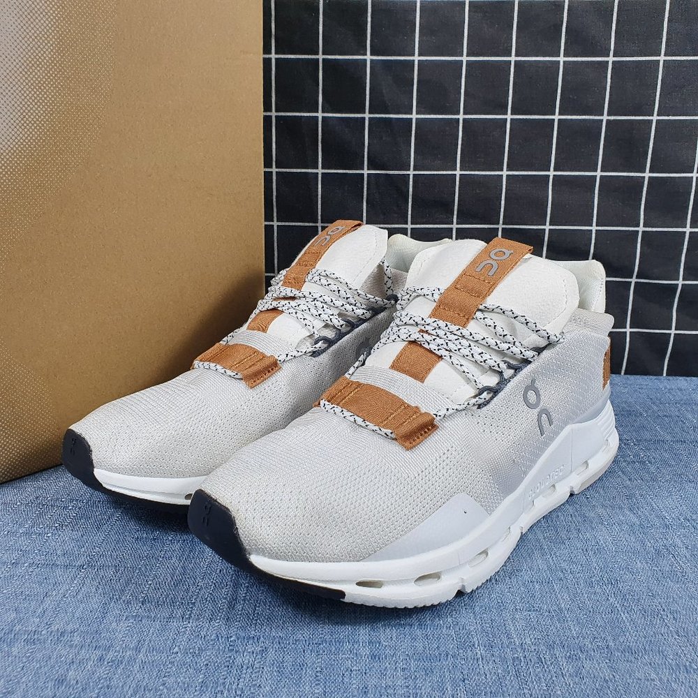 On Running Cloudnova White Pearl Shoes Women’s